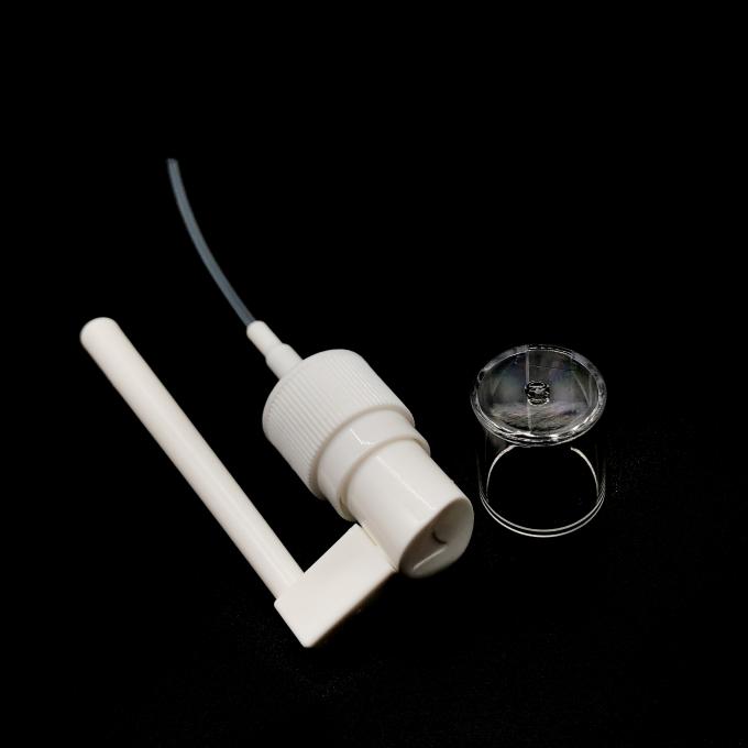 rociador nasal de espray de la boca de la boca de la bomba oral larga médica plástica blanca del espray